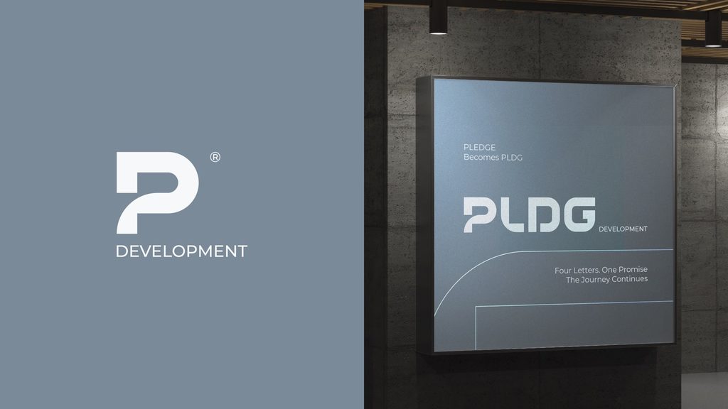 PLEDGE becomes PLDG. Four letters, one promise.