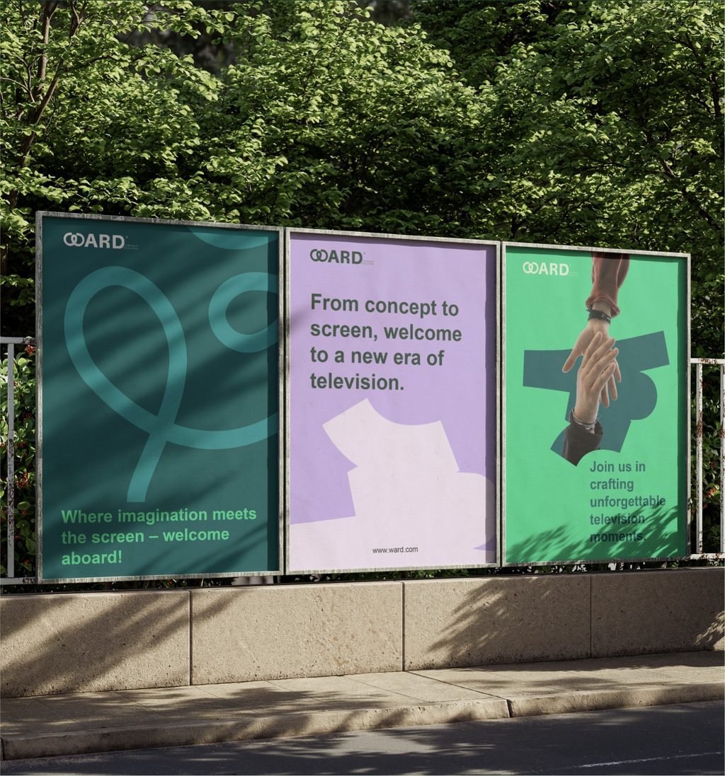 Campaign posters — “Where imagination meets the screen.”